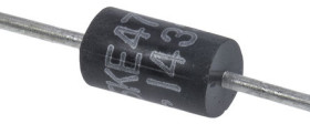 Dioda TVS dwukierunkowa Otwór przezierny 1.5KE 44.7V 64.8V 1.5KE47CA-E3/54
