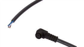 Kabel Połączeniowy, 2M, Mini Female (Gniazdo) 4Pin Angular, Końcówka Wolna,...