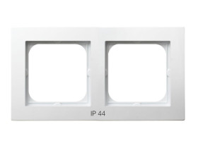 AS Ramka 2 podwójna do wyłączników IP-44 biała RH-2G/00 OSPEL