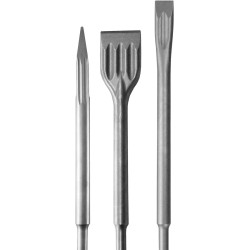 Heller 23765 9 Chisel Set 3-Piece SDS-Max 25mm/50mm Length 400mm