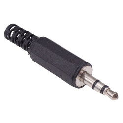 3.5mm Miniature Stereo Insulated Jack Plug
