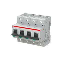 Wyłącznik nadprądowy MCB, Typ D, 4-biegunowy, 13A, 415V, ABB, S804C