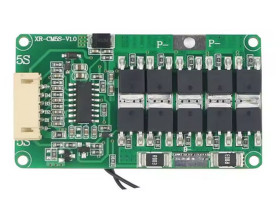 MODUŁ ŁADOWANIA AKUMULATORÓW 5S 25A OCP 65A NTC (BMS059-5S25A)