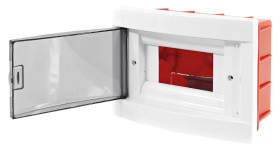 Rozdzielnica modułowa 1x6 podtynkowa IP40 biała