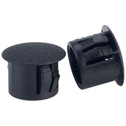 Heyco 2633 DP 437 Dome Plug 11.1mm - Black - Pack of 25