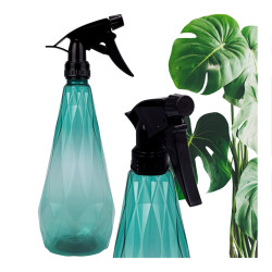 Butelka 600ml - z atomizerem - rozpylaczem - zielona