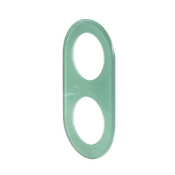 Ramka okrągła podwójna, szkło miętowy x2 TYP: LSR-STO-X2 KONEKTO