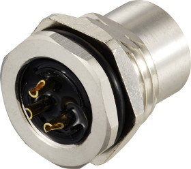 TRU COMPONENTS TC-12833196 Gniazdo montażowe czujnika/aktuatora, piny: 3, 1 szt.