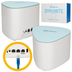 Moduł rozszerzający sieć Mesh AC2100, MU-MIMO, Domowy System Mesh WiFi Extralink Dynamite C21