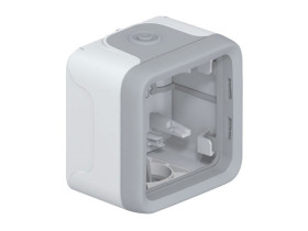 PLEXO IP55 Puszka natykowa pojedyncza szara 1we/1wy 069651 LEGRAND