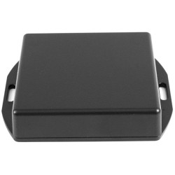 Hammond 1551XFLBK Miniature Plastic Enclosure - Flanged 80 x 80 x 20 Black