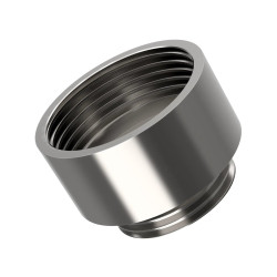 Adapter do dławnic kablowych gwint wew M20 gwint zew M16 Mosiądz platerowany niklem Lapp