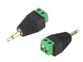 WTYK JACK 3,5mm MONO Z SZYBKOZŁĄCZEM