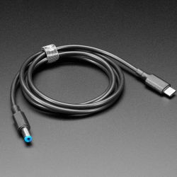 USB Type C 3.1 PD to 5.5mm Barrel Jack Cable