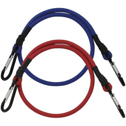 Petex 43192200 Bungee Cord With CarabinerElasticDurable Cargo Straps