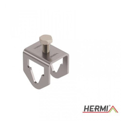 Złącze nierdzewne pręt/ bednarka/ drut 1-śrubowe