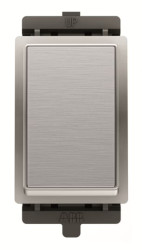 Włącznik światła, 10A, 250V, 1-przyciskowy, 1-biegunowy, IP20 Millenium, ABB