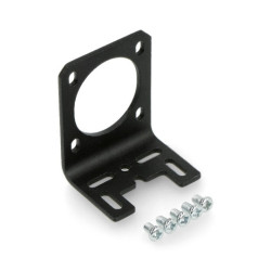 Mocowanie aluminiowe typu L do silnika krokowego NEMA 14 - Pololu 2257