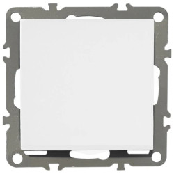 QUADRA Łącznik pojedynczy biały