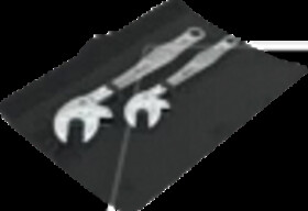 05343820001 Self-adjusting open-ended spanner set, 2-piece