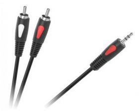 PRZEWOD JACK 2*RCA 1.8M CABELT
