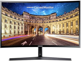 Samsung C27F396FHR Monitor EEK E (A - G) 68.6 cm (27 cal) 1920 x 1080 px 16:9 4 ms HDMI, VGA, słuchawki (jack 3,5 mm) LC