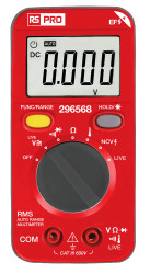 Multimetr cyfrowy Cyfrowe True RMS: Tak Prąd AC, Napięcie AC, Pojemność, Ciągłość obwodu, Prąd DC, Napięcie DC, Dioda,
