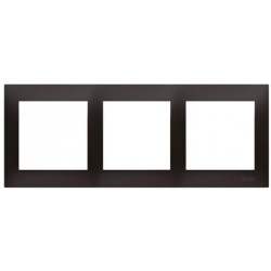Ramka potrójna SIMON 54 Premium antracyt Kontakt Simon DR3/48