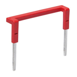 Złącze 2-polowe czerwone do gniazd i przekaźników interfejsowych push PIR2, PIR4 - ZGZP4-2 RD 2616332