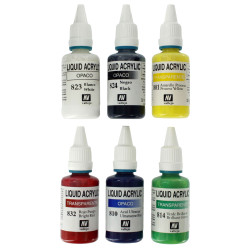 Spraycraft SP1601 6 x 32ml Acrylic Paint Set