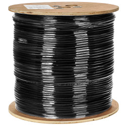 Kabel LAN U/UTP kat.5e Mrowiec UV ŻEL