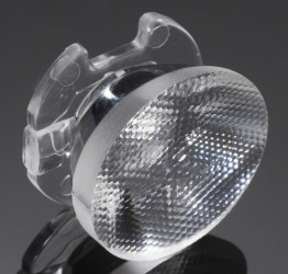 Soczewka LED punktowa 26 (Dia.) x 14.8mm, D 26mm, kąt widzenia 10 → 13°, do użytku z Cree XM-L, Cree XM-L2, Cree