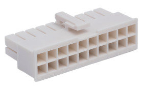 Obudowa złącza 20-pinowe 2-rzędowe raster: 4.2mm Molex Żeński Montaż na kablu Mini-Fit Jr Gniazdo Mini-Fit Jr.