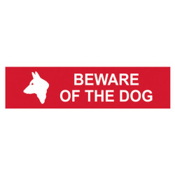 Scan 5251 Beware Of The Dog - PVC 200 x 50mm