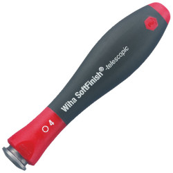 Wiha 2691 S 30373 SYSTEM 4 SoftFinish&#xAE; Telescopic Handle 105mm