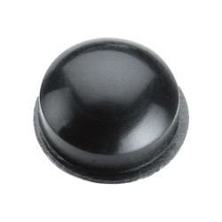 3M&#x2122; Bumpon&#x2122; SJ 5003 Black Polyurethane Rubber Foot 11.1mm x 5mm - Single