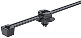 Cable tie, PA, (L x W) 200 x 4.6 mm, bundle-Ø 4 to 45 mm, black, -40 to 105 °C, 156-00025