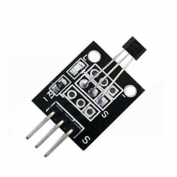 49E Analog Hall Sensor Module - KY-035 - Linear - 3-pin