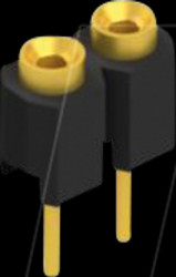 MK 01 2 G Socket, 1-row, 1 x 2 - 2.54 mm