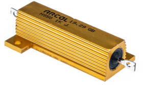 Rezystor do montażu w obudowie 1kΩ 50W ±5% Arcol ±100ppm/°C drutowy Osiowe