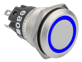 Nasadka przełącznika Zatrzaskowy SPDT średnica wycięcia 19mm, montaż panelowy EAO