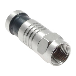 Wtyk F na kabel RG6 kompresowany
