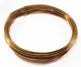 DRUTMM050R-0015M Drut mosiężny miękki, gatunek M63, grubość 0.5 mm - zwój 1.5mb - WYPRZEDAŻ - 1 szt. w magazynie