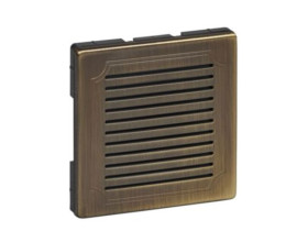 MERTEN D-LIFE Płytka czołowa sygnalizacji dźwiękowej mosiądz antyk MTN352343 SCHNEIDER ELECTRIC