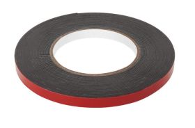 TAŚMA PIANKOWA DWUSTRONNA KEMOT 10mm/10m CZARNA (NAR0423B)