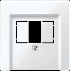 296019 Central plate for connection box TAE, pw, System M