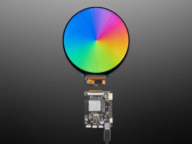 Adafruit Round RGB TTL TFT Display - 4" 720x720 - No Touchscreen