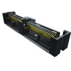 Samtec Gniazdo PCB QFS 52 -pinowe 2-rzędowe raster: 0.64 mm Powierzchnia Gniazdo Lutowie Kąt prosty