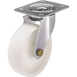 Blickle 284919 LE-PO 100G Pressed Steel Swivel Castor - Wheel &#xD8; 100mm