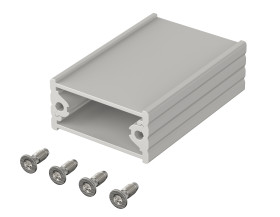 Bopla F 316-50 (97131050) - profil aluminiowy półotwarty (33,6 x 16,4 x 50 mm)